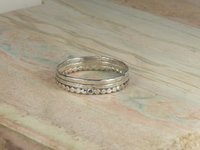 Thumb Ring, 3 Wire ring, Sterling Silver ring,  Midi Ring,Boho Style Rings