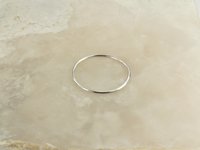 Skinny ring-18 gauge Sterling Silver, Stacking ring