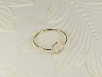 Karma ring, Purity ring,  gold circle ring