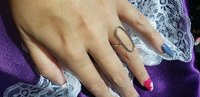Oval Ring, 16 Gauge,Open Oval Ring, Sterling Silver ring