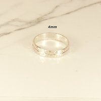 Thumb Ring, Hammered ring, Sterling Silver ring,  Midi Ring