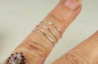 Midi Ring, Knuckle Ring, Sterling Silver ring, 3 styles, Boho Ring