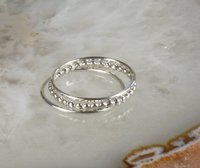 Stacking Rings, Sterling silver Rings,  Skinny Bands