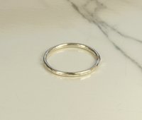 Thumb Ring-Wedding Ring-Sterling Silver ring,Hammered ring, 14 gauge