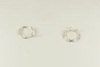 Tiny Nose Ring,  20 or 22 gauge wire, Faux Nose Ring,  Sterling Silver