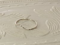 Chevron Ring,Minimal Jewelry, Thumb ring,  16 gauge, sterling silver