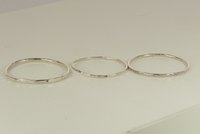 Silver Stacking Ring-Hammered band Ring, 20, 18, or 16 Gauge,Midi Ring