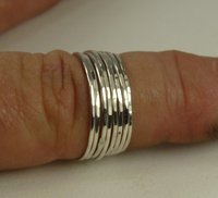 Stacking Ring, 18 Gauge, Gold Filled or Sterling Silver, Stacking ring