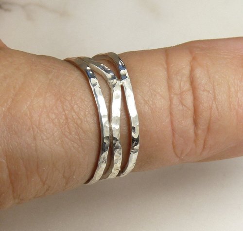 Thumb Ring,Wedding ring, Sterling Silver,Boho,Handmade