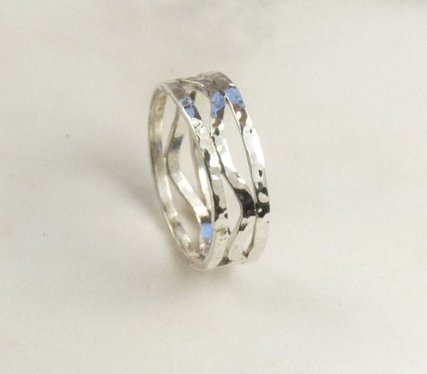 Thumb Ring,Wedding ring, Sterling Silver,Boho,Handmade
